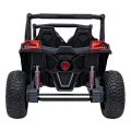 Duży Buggy dla dzieci UTV X3 Off-Road 2-osobowy 4 x 200W Czerwony BBH-028.CR